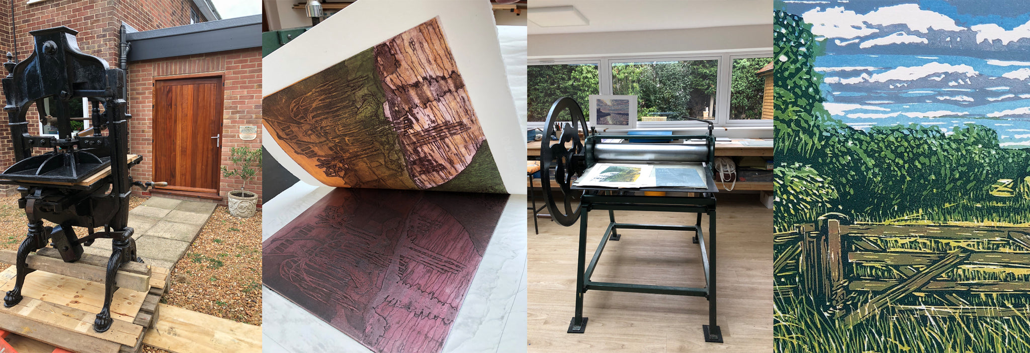 Original Art Linocuts Etchings Art classes Fine Art Printmaking