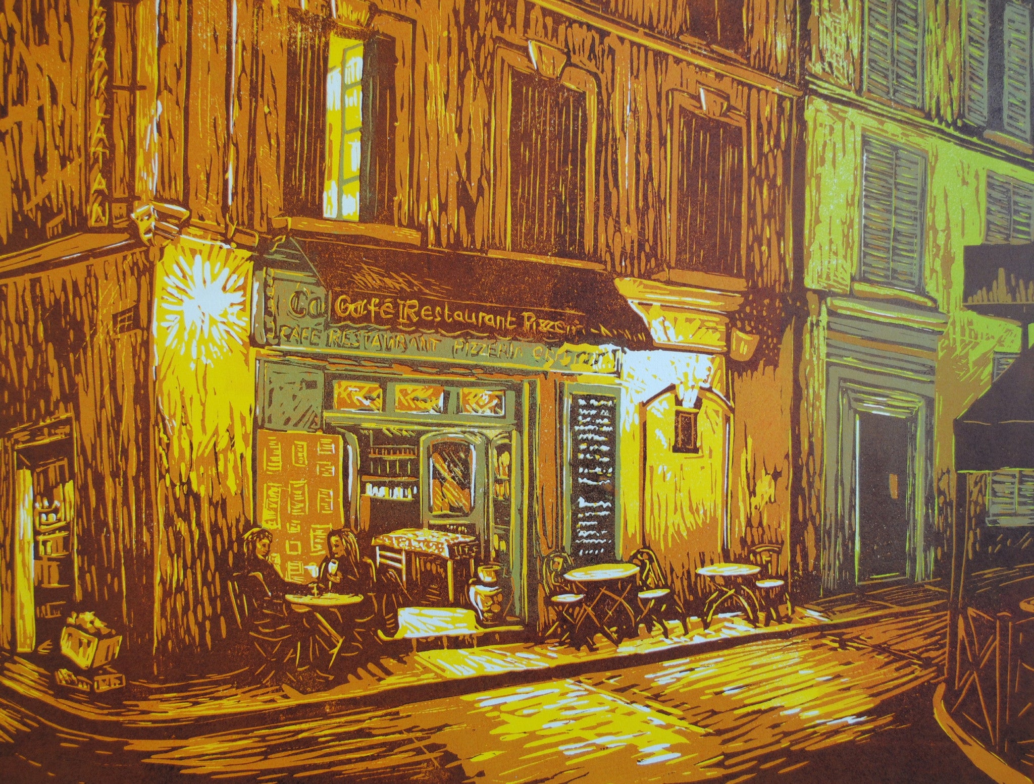 "Late Night at the Corner Cafe"